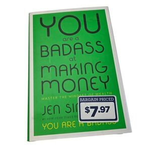 You Are a Badass at Making Money Jen Sincero Hardcover Book 9780735222977
